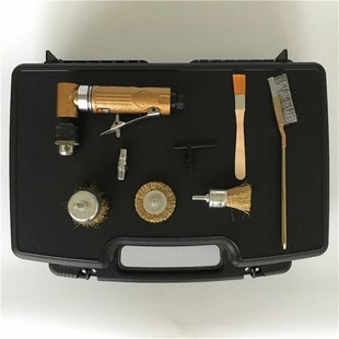 汽车刹车系统轮毂法兰盘除锈维修保养打磨机工具箱套装磨砂抛光器