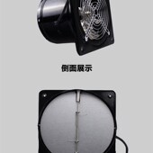 高速风机 工业强力 换气扇 厨房抽油烟 10寸油烟 排风扇 2800转