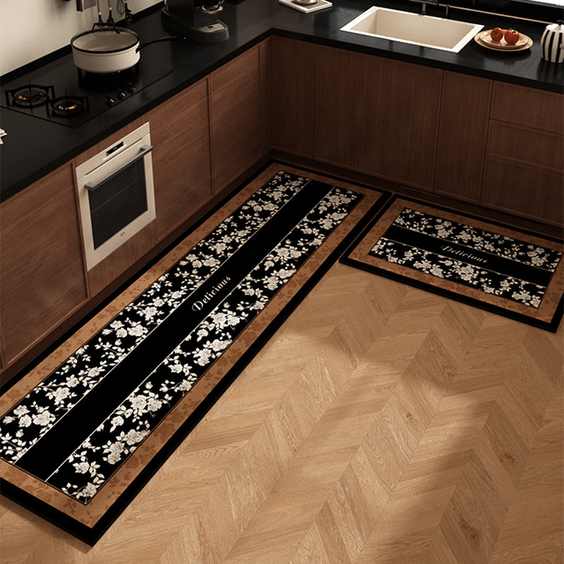 中古地垫厨房免洗7字型硅藻泥吸水垫防滑防油可裁剪脚垫免洗地毯,居家布艺,厨房地垫,淘宝优惠券,粉丝福利购,淘宝优惠卷