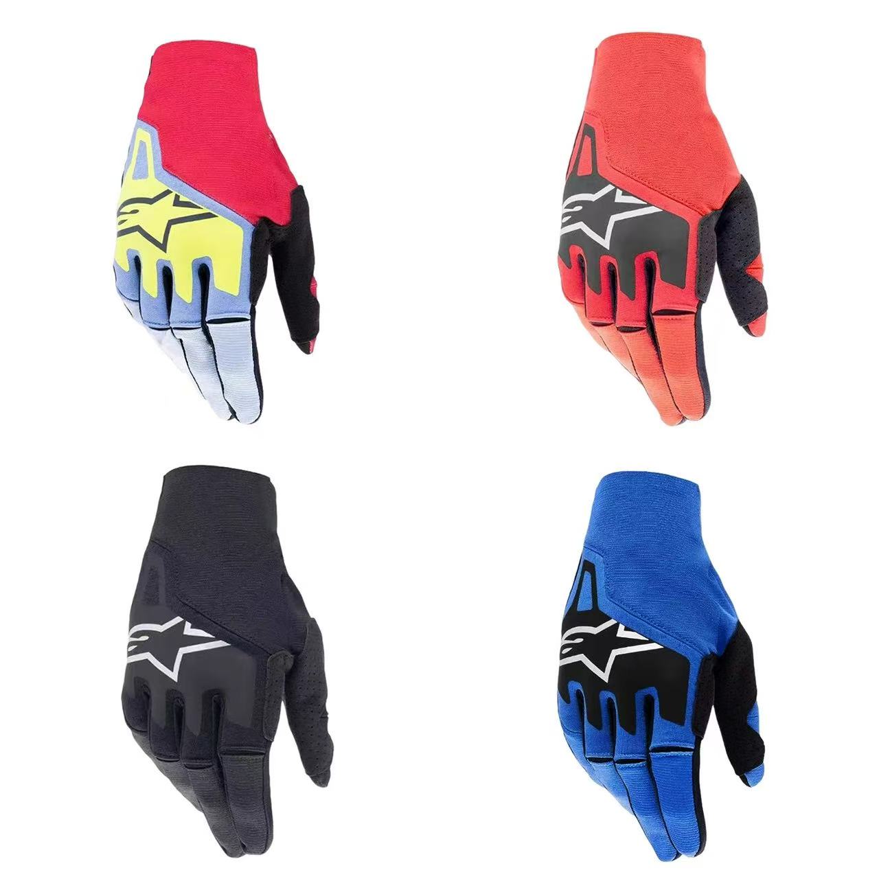 25新a星越野摩托车骑行手套防摔四季赛车机车男女通用