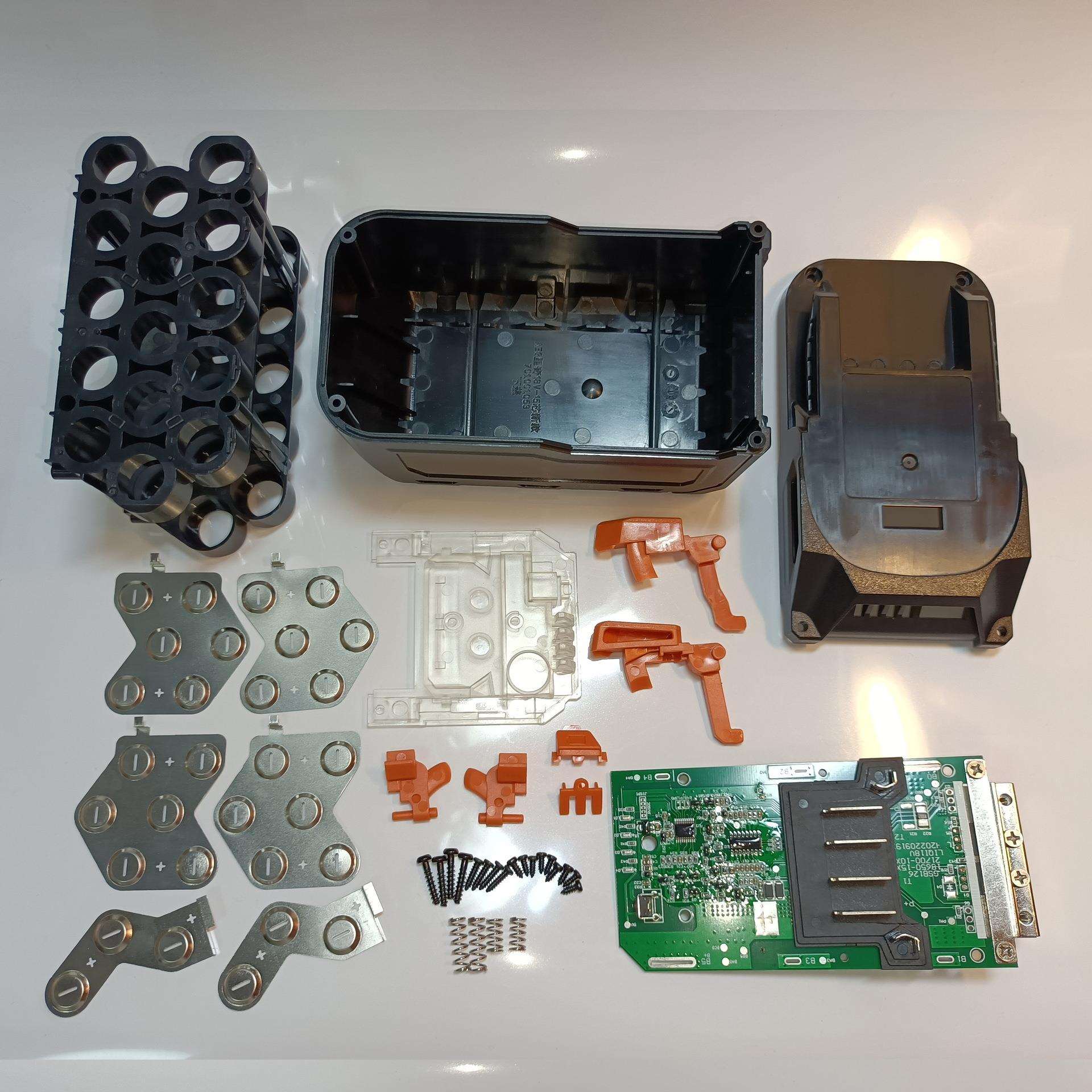 替代AEGRIGID里奇18V工具电池套料L1830R15芯18650款9.0AH带灯