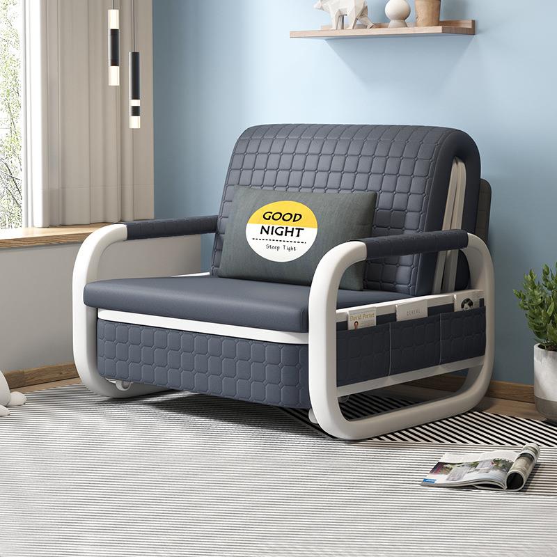 源头免洗科技布单人沙发床折叠两用办公室午休伸缩多功能沙发2025