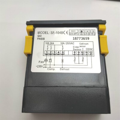 中山尚方SF-104B冷库冰箱冰柜展示柜电子数显温度控制器温控仪30A
