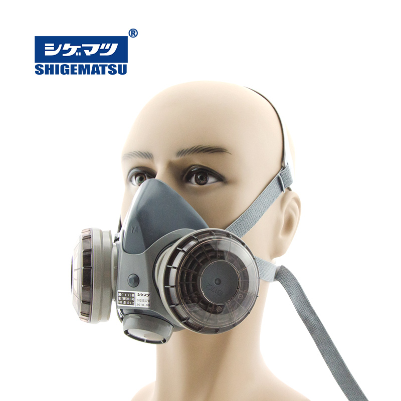 日本进口shigematsu重松DR28SU2K面具防粉尘电焊开槽用防尘面具