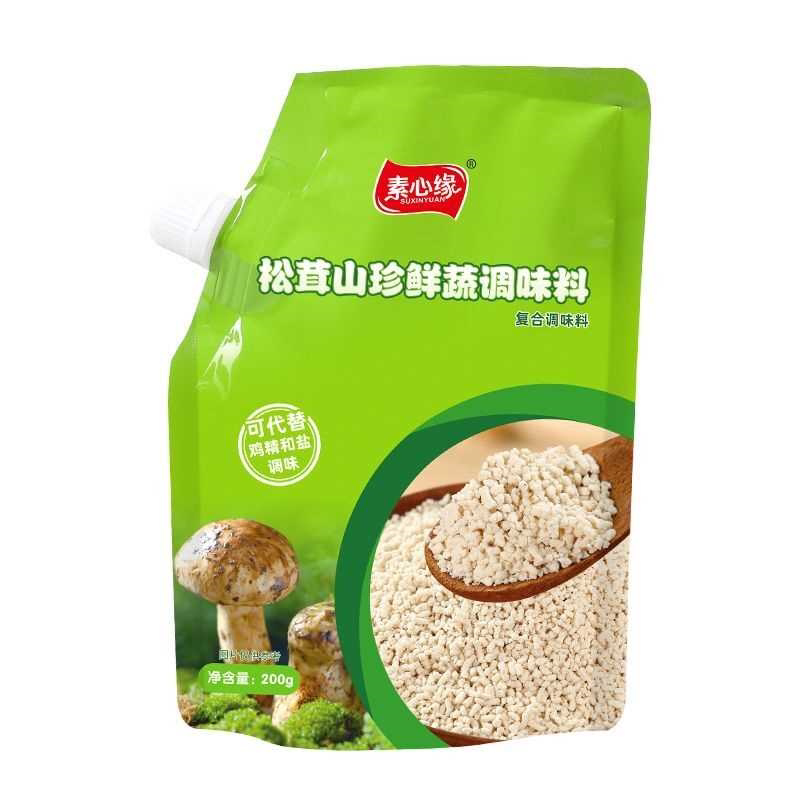素心缘松茸山珍调味料家用炒菜炖汤煮面和馅凉拌提鲜调味素食食品