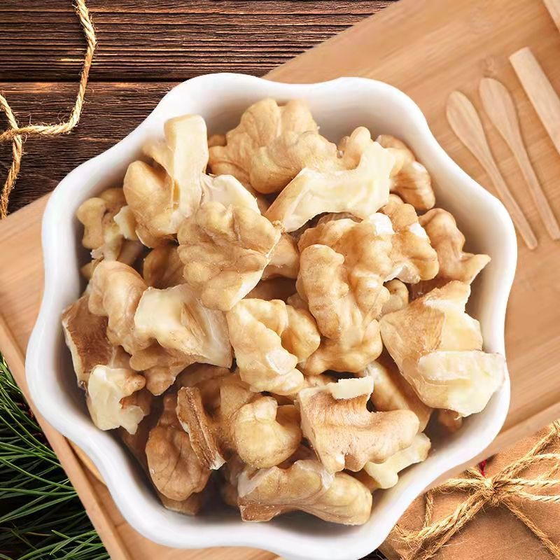 今年新货原味碎核桃仁核桃碎去皮纸皮核桃碎仁肉糕点烘培原料商用