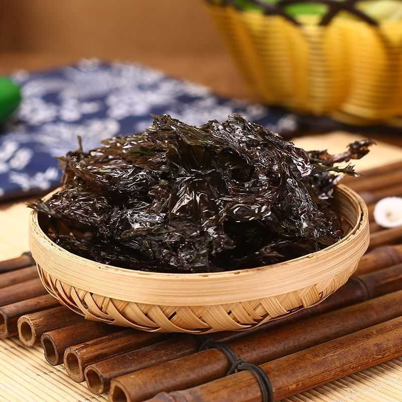 正宗温州特产头水紫菜干货批发 优质无沙高品质有机紫菜50g