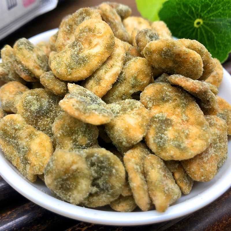 海苔味豆瓣油炸蚕豆零食坚果炒货兰花豆休闲小吃250g*1/2/3/4袋