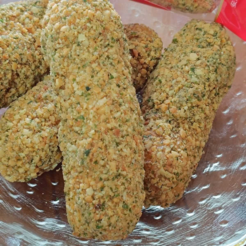 安溪龙门手工麻粩福建泉州闽南特产小吃咸麻粩花生酪传统咸味散装