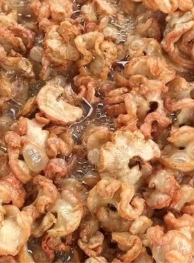 黄桥特产猪油渣一整箱鸡冠子油油脂渣油渣批发鸡冠油新鲜特产包邮