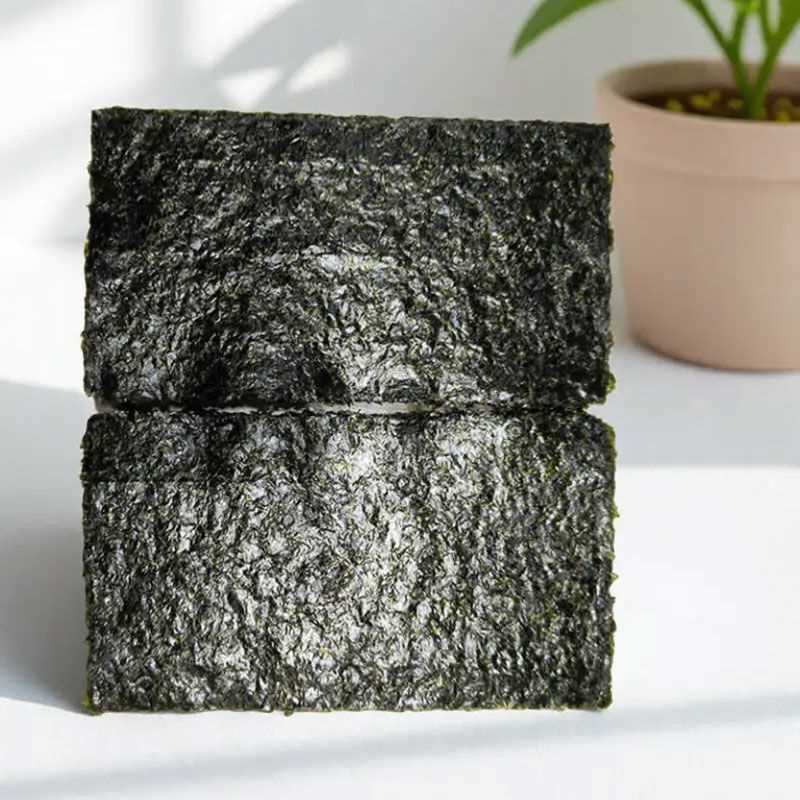 饭团海苔商用半切寿司专用100张台湾紫菜包饭三角便当手卷食材