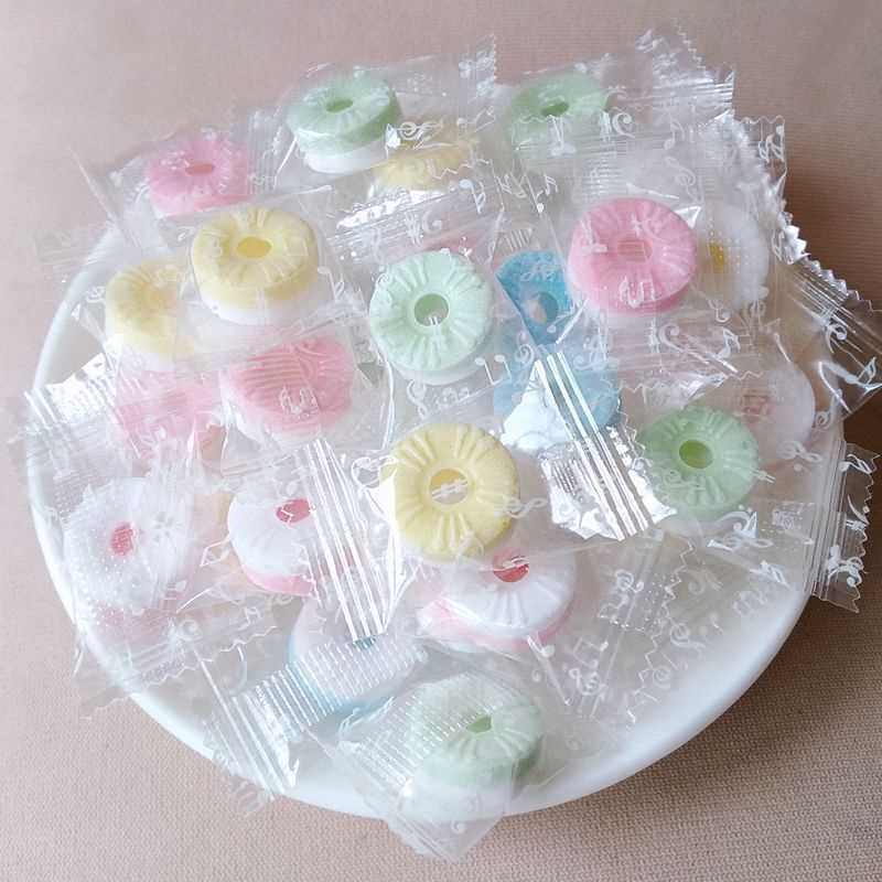 口哨糖哨子糖圈圈糖压片水果招待糖儿童怀旧糖果响哨糖100g-2500g