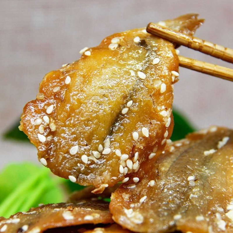 香辣蜜汁黄花鱼 即食小黄鱼干 袋装零食小吃北海特产大海味道鱼仔
