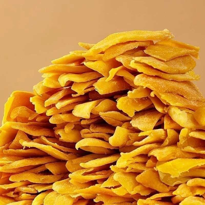 芒果干中小片500g一斤足斤果脯零食大袋网红便宜即食芒果干零食