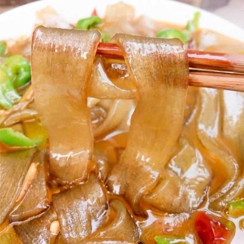 山东特产红薯大宽粉红薯粉条火锅宽粉川粉酸辣粉粗粉农家手工制作