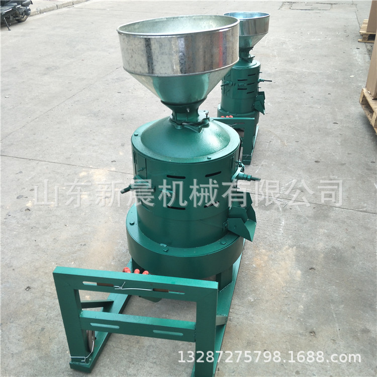 立式砂辊稻谷脱皮碾米机铁辊式打米机 电动大产量玉米去皮机