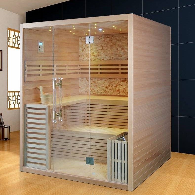 跨境桑拿房家用单人双人远红外光波浴房可移动汗蒸箱电气石汗蒸房