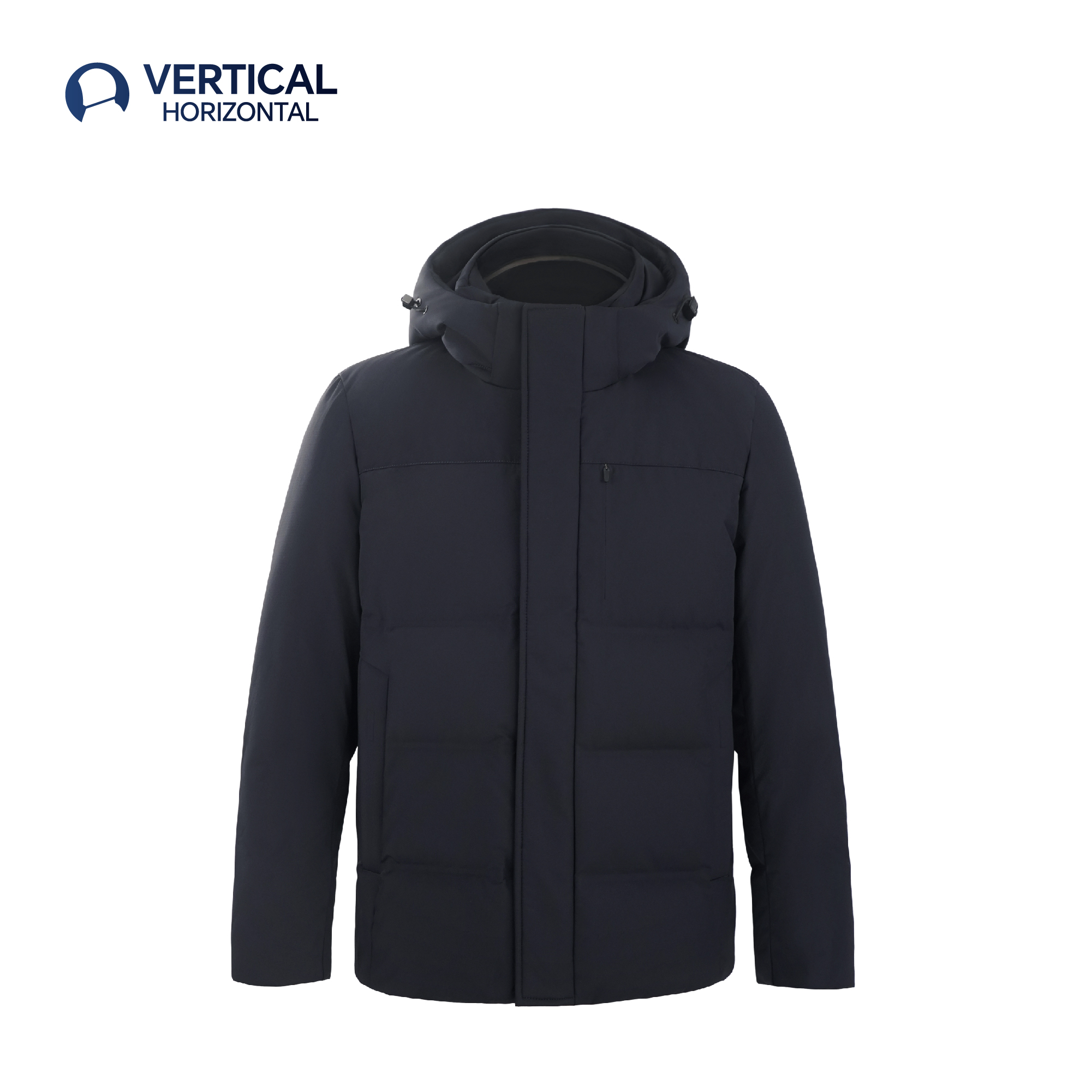 vhsnow男士羽绒服短款连帽