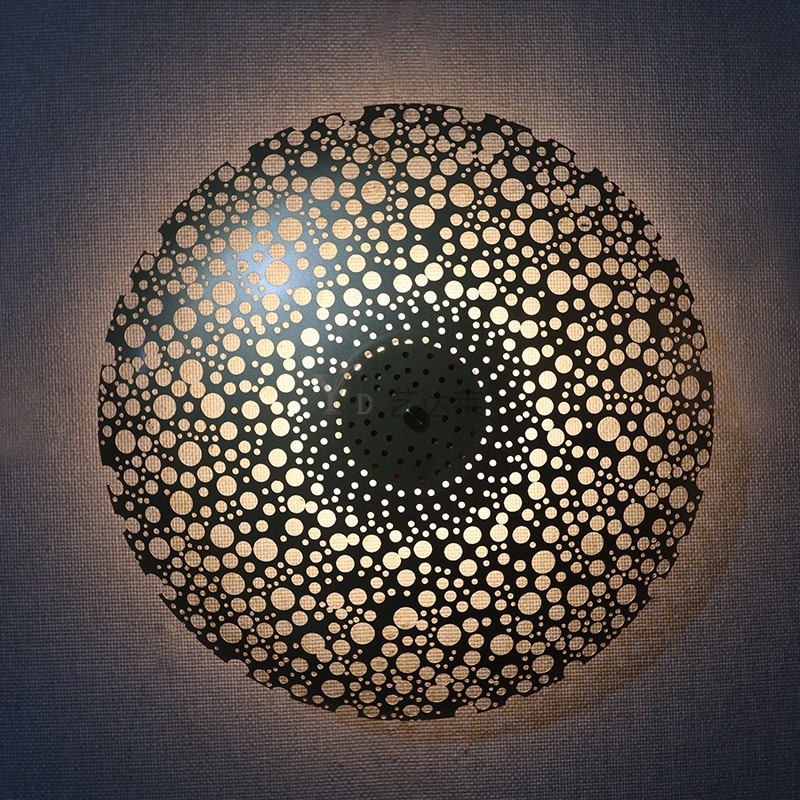 定制后现代轻奢焊锡铜壁灯