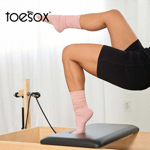 toesox瑜伽袜堆堆袜小腿袜五指袜