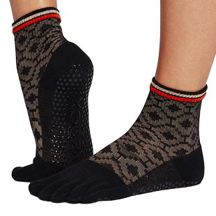 toesox瑜伽五指袜 健身普拉提舞蹈防滑五指袜女款运动袜Melody