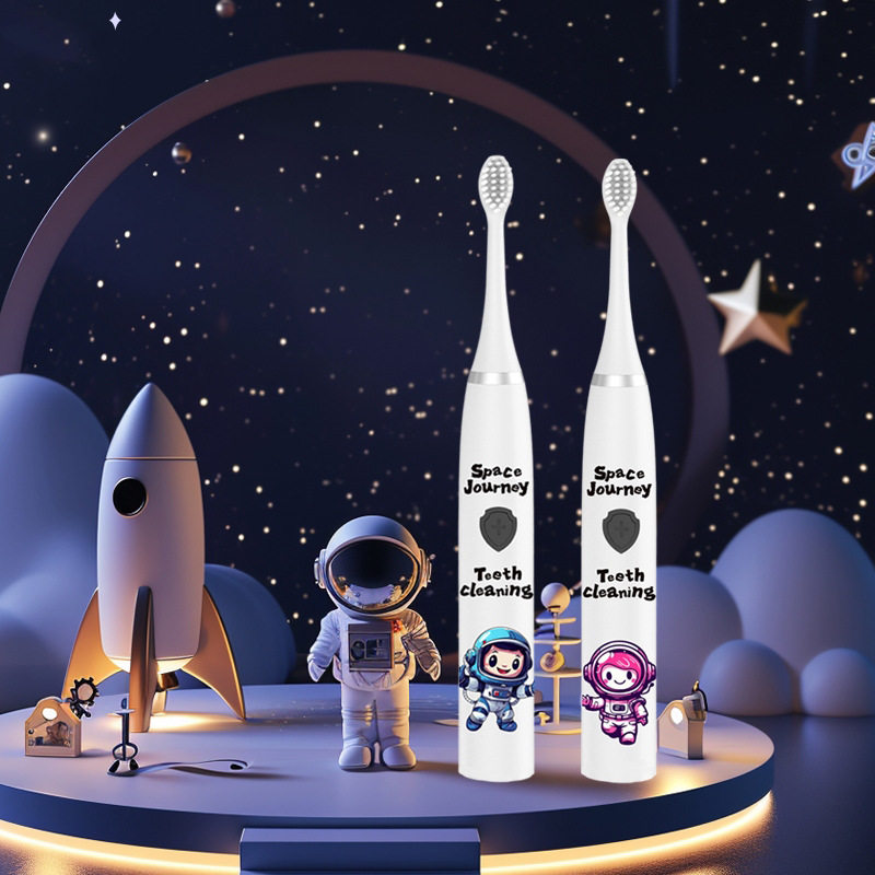 官方小米铝儿童电动牙刷声波式USB充电7级防水9-12岁软毛清洁刷