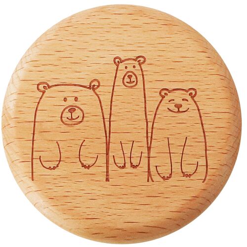 实木diy贝壳开瓶器文创磁吸冰箱贴啤酒起盖器定制logo刻字酒起子