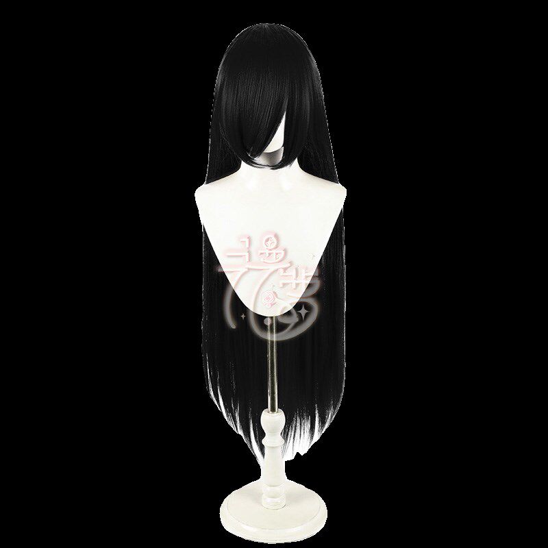 漫萝 万用cos假发 100cm长刘海1米长直毛娘造型 多色万用cos假毛