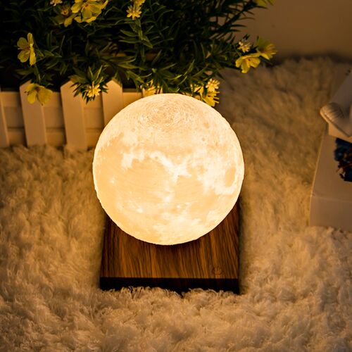 生日礼物磁悬浮月球灯卧室3D月亮小夜灯星空灯公司团建节日礼品女