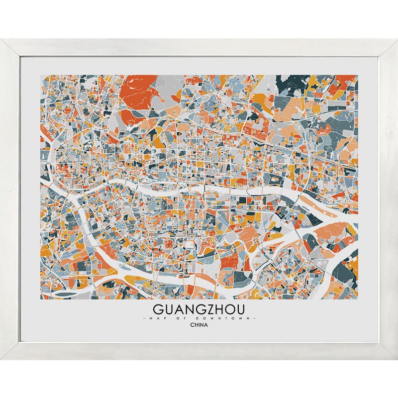 鳟鱼地图装饰画电表箱免打孔北欧简约客厅壁画开关电源配电箱挂画