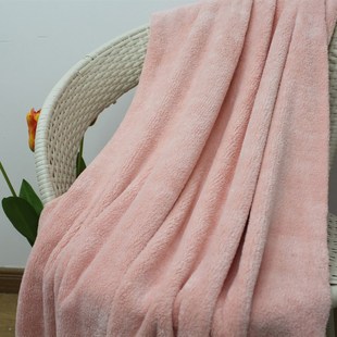 毛巾布料珊瑚绒面料吸水浴巾浴袍双面绒干发帽服装双面绒微米绒