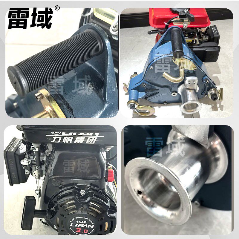 小型手提汽油绞磨机便携式卷扬机耐用动力强劲牵引机1.5吨拉木头