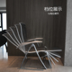 临亚折叠躺椅午休折叠椅户外便携阳台午睡铝合金休闲家居靠背椅子