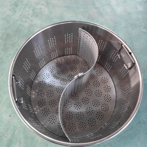 商用煮面炉分隔挡板大汤桶内胆分煮器水饺四分格子片不锈钢配件篮