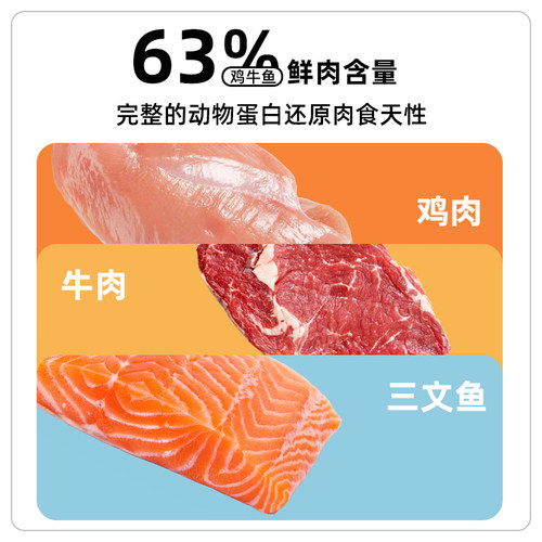 菲野狗食5斤装冻干狗食小型专用泰迪比熊博美柯基幼犬成犬通用