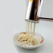 面条机 不锈钢挤面器 手动压面器 手压式 家庭小型手动家用压面机