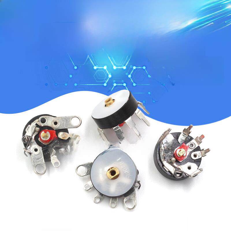 体积电位器无线电电位器直腿弯腿带开关B50K Rv12Mm B103 B10K