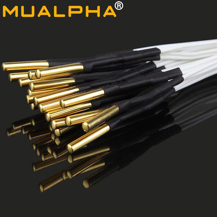 MUALPHA 3D打印机测温电阻棒 NTC100KB3950热敏电阻温度传感器