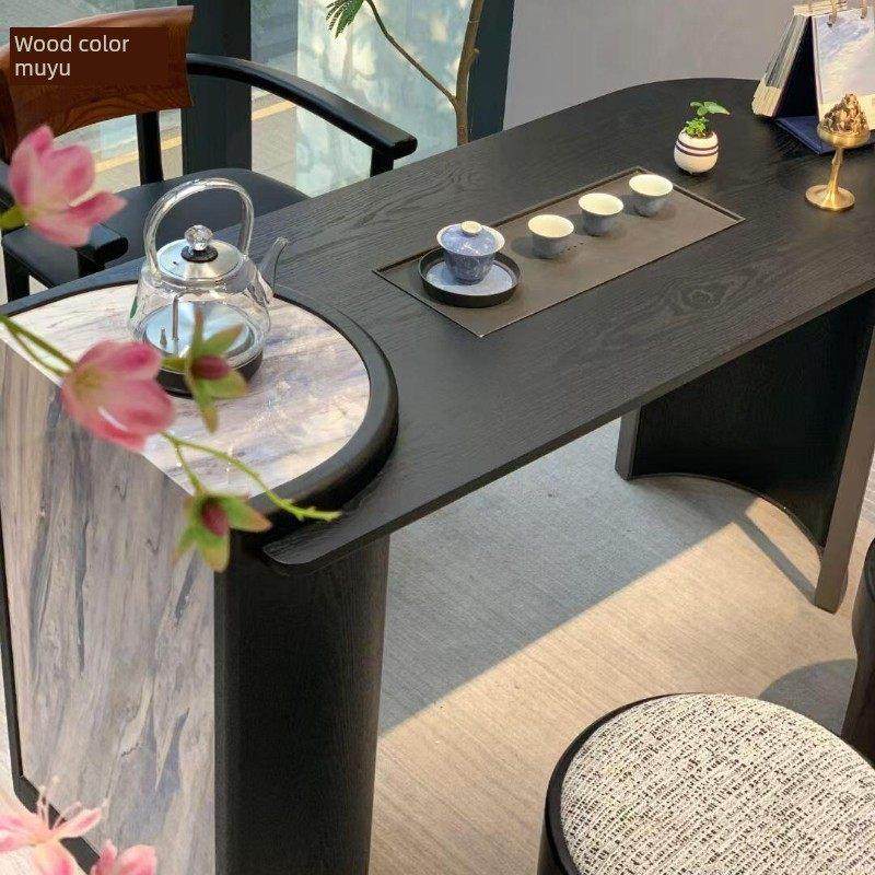 新的阳台茶几新的中国风石板小茶几可访问豪华现代简单灰木2025模,住宅家具,家用茶台/茶桌,淘宝优惠券,粉丝福利购,淘宝优惠卷