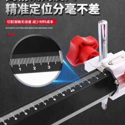 T型轨道式手动推刀岩板轨道推刀重型大板轨道切割机瓷砖推拉刀