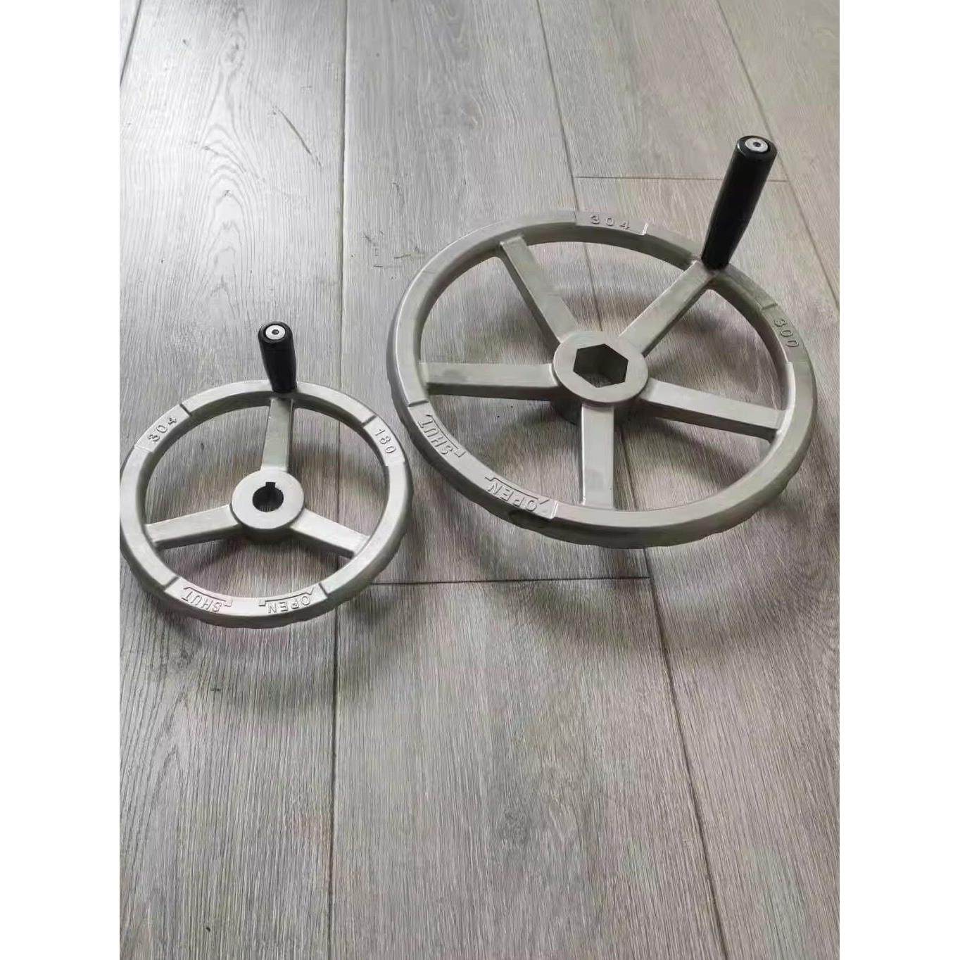 304不锈钢后凹款手轮带胶木304轴手柄可加工方孔圆孔螺纹孔六角孔,标准件/零部件/工业耗材,手轮,淘宝优惠券,粉丝福利购,淘宝优惠卷