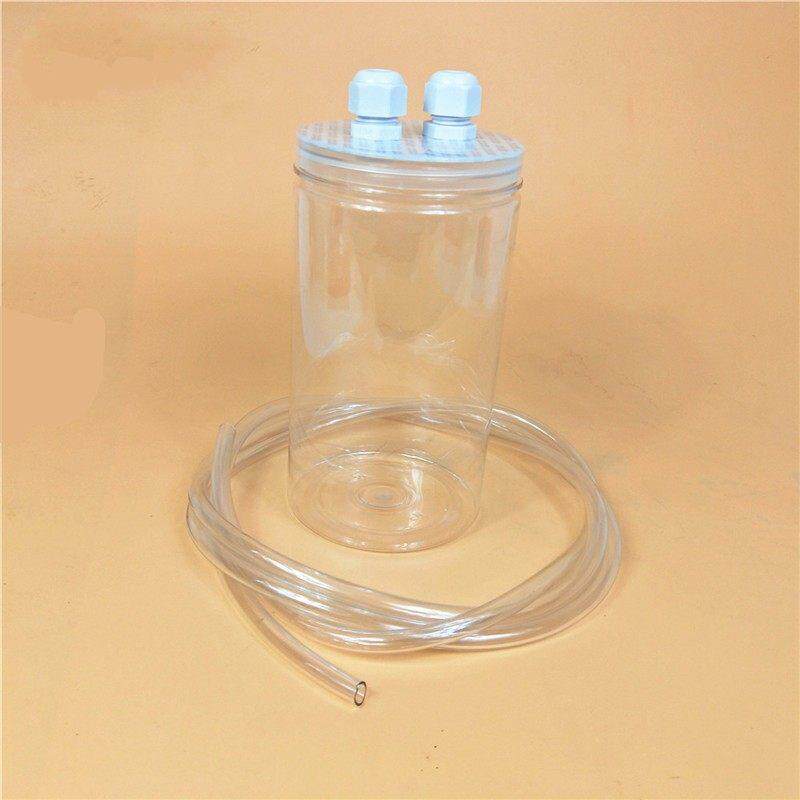 循环水箱DIY电脑手机设备水冷桶1200ml，配2m水管，不带水泵