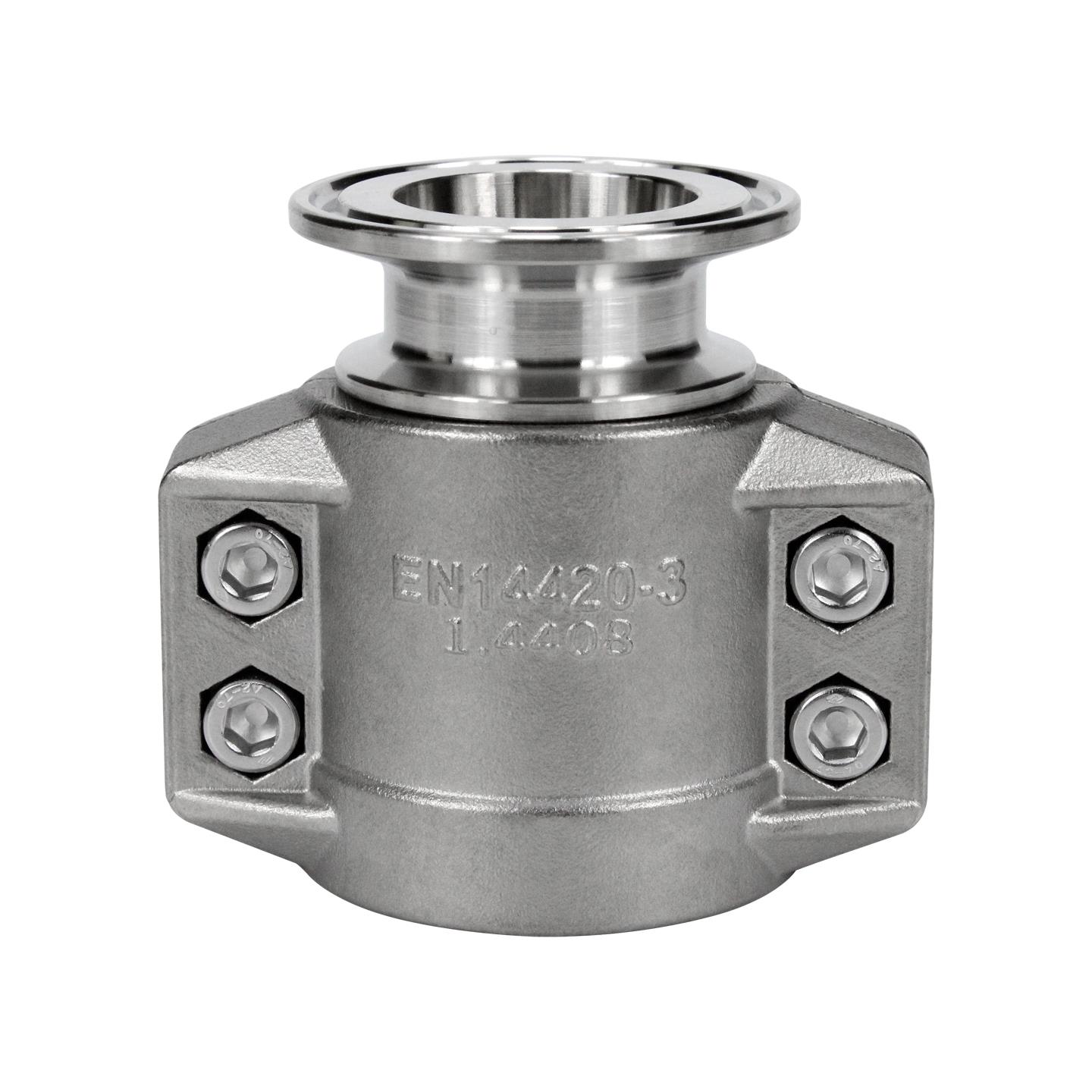 不锈钢304316食品卫生级无卡扣压力卡盘快速安装宝塔接头软管管夹