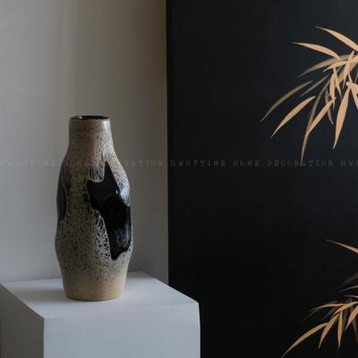 无为时间馆 新中式中古vintage日式侘寂高级艺术花瓶花器软装摆件