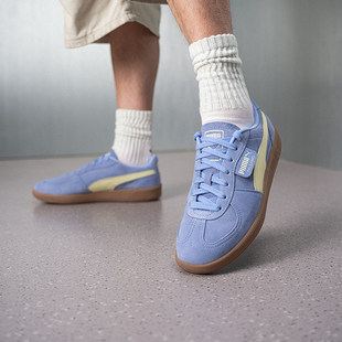 Puma彪马Palermo男女拼接T头鞋冬复古休闲运动板鞋 396463-88