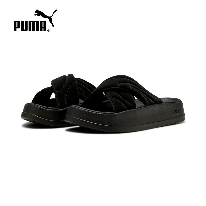 PUMA彪马夏季女子休闲厚底缓震户外沙滩轻便舒适拖凉鞋 400340-01