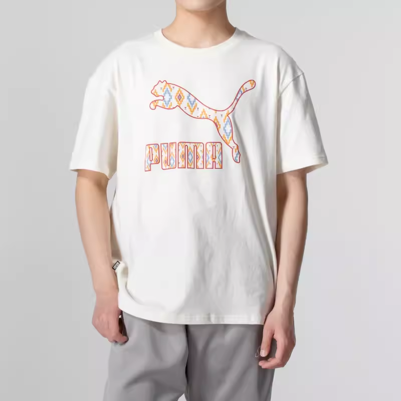 PUMA彪马新款夏季男运动健身休闲透气圆领短袖T恤626869-