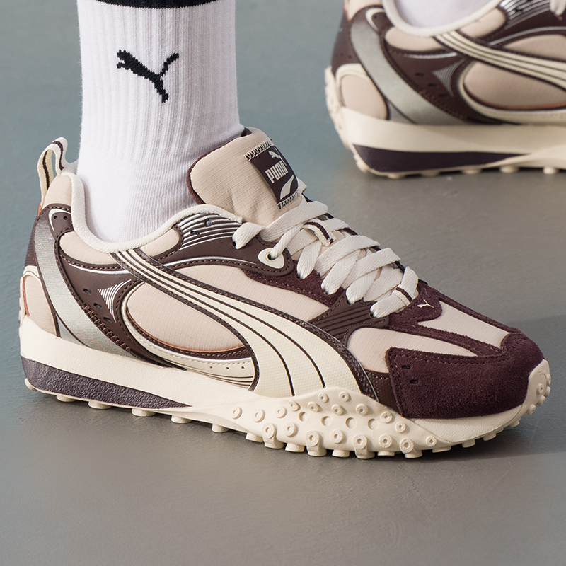 PUMA彪马章鱼鞋银色增高厚底复古跑鞋男女休闲运动鞋 406663-03
