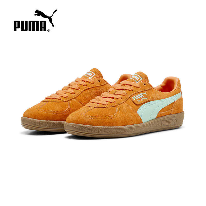 PUMA彪马新款薄底鞋复古棕色薄底T头鞋男女款板鞋PALERMO 396463,运动鞋new,运动休闲鞋,淘宝优惠券,粉丝福利购,淘宝优惠卷