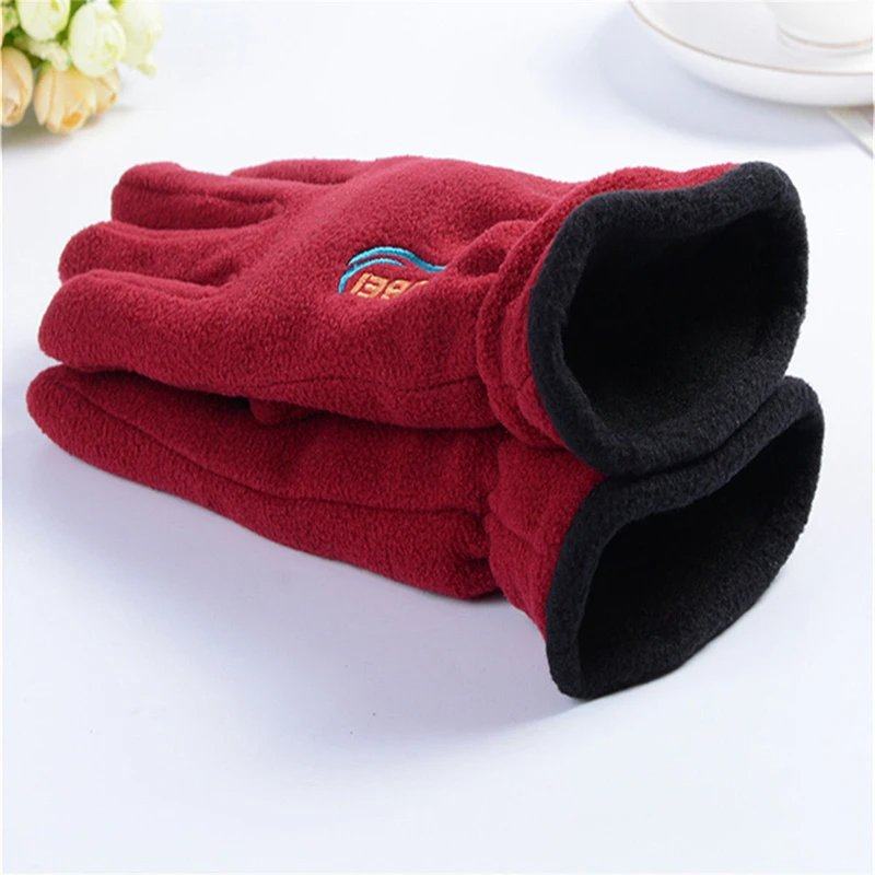 双层男女冬季骑行保暖手套防寒保暖手套加厚摇粒绒户外运动滑雪Y,童装/婴儿装/亲子装,手套,淘宝优惠券,粉丝福利购,淘宝优惠卷